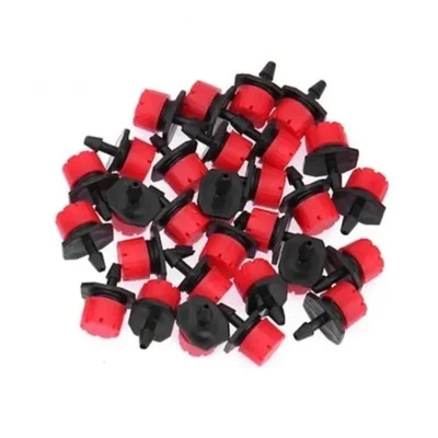 AgriVision (1000 pcs) Adjustable 360° Degree Dripper Precision Flow Rate Drip Irrigation Emitter for Garden, Flower Beds