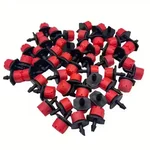 KSNM 100 pieces Adjustable Online Dripper (0-70 LPH) for Irrigation Purposes