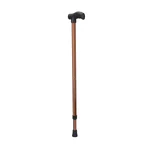 Sami ortho aids Height Adjustable walking stick with Quadripod Base and Ergonomic T-Handle