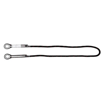 ISSAFE (ISF-71) Adjustable Kernmantle Rope Restraint Lanyard With Both Side Loops