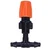 High Quality Adjustable Mist Nozzle with TEE For Greenhouse, Agricultural Watering System (Pack of 25 Pcs)