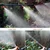 High Quality Adjustable Mist Nozzle with TEE For Greenhouse, Agricultural Watering System (Pack of 25 Pcs)