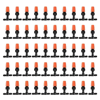 WaterSun Adjustable Mist Nozzle with 4mm Pin For Greenhouse, Agricultural Watering System (pack of 100 Pcs)