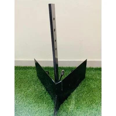 Surya Mild Steel Adjustable Ridger Detacher Attachment for 5 to 9 HP Power Tiller