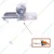 Adjusting Screw (Gear type), for Stihl MS230/250 Petrol Chainsaw, MS250-040