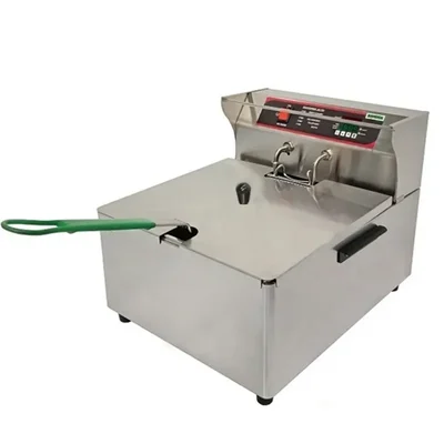 ADORMA DF 11L SGL Electric 11 Liter Deep Fryer With Digital Controls, 1800W with 1 Year Warranty 