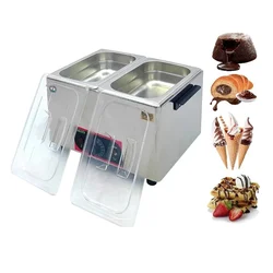 ADORMA CM 15 DBL Stainless Steel Chocolate Melter, 600W with 1 Year Warranty