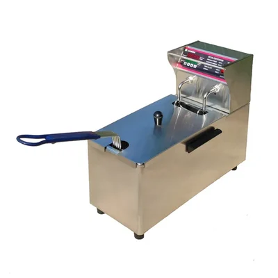 ADORMA DF8L SGL Electric 8L Deep Fryer With Digital Controls, 1800W with 1 Year Warranty 