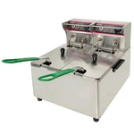 ADORMA DF5L DBL Electric 5+5L (Double Tank) Deep Fryer With Analog Controls, 3600W and 1 Year Warranty