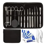 Forgesy (Pack of 26) Advanced Dissection Kit with SS Tools and Storage Case for Biology, Anatomy and Veterinary Training
