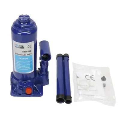 Leo 10 Ton Hydraulic Bottle Jack for SUV's, Sedan, Hatchback, Mini Van- 385 mm Max. Lifting Height