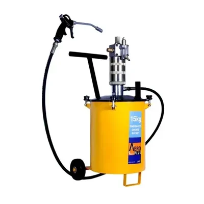 Aeroplus 15 Kg Pneumatic Grease Pump with Wheels