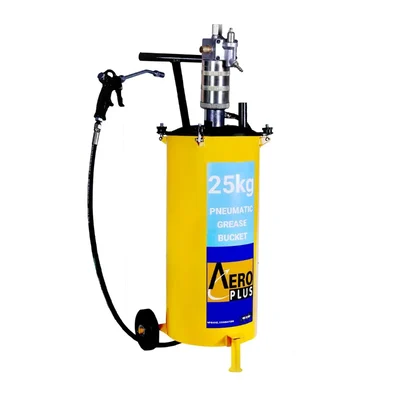 Aeroplus 25 Kg Pneumatic Grease Pump with Wheels