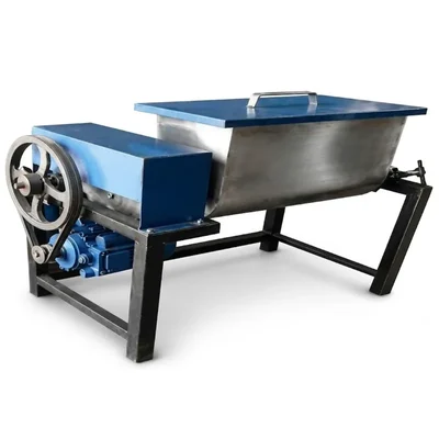 Premium Quality Semi Automatic Agarbatti Powder Mixer Machine MS/SS Heavy Duty Construction