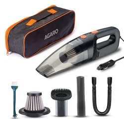 AGARO 106 W Corded Electric Portable Car Vacuum Cleaner, 4.5 kPa Suction Power (CV1079)