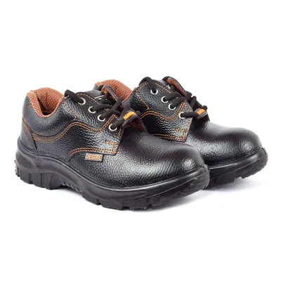 Agarson DESIRE Steel Toe PU Sole Low Ankle Synthetic Leather Safety Shoes(Size-6)