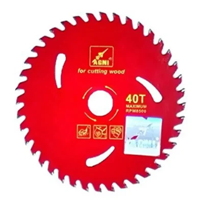 Agni TCT Saw Blade (Red) for Wood Cutting(Size-4 inch,Teeth-30,Pack-5 Pcs)