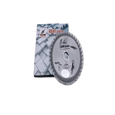 Agni TCT Alloy Steel Saw Blade (Silver) for Wood Cutting (Size-7 inch,Teeth-40,Pack-3 Pcs)