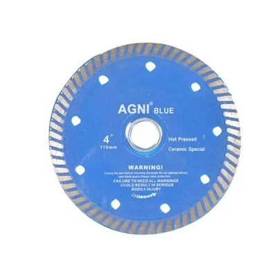 Agni Premium Quality 4 inch Blue Ceramic Blade(Pack-5 Pcs)