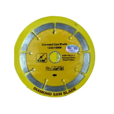 Agni Segmented Marble Cutter Blade (Yellow)(Size-4 inch,Pack-3 pcs)