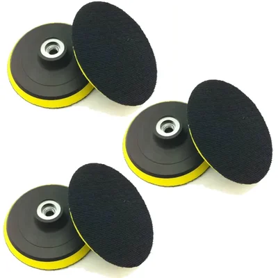 Heavy Duty 5 inch Velcro Backing Pad for Angle Grinder(Pack-3 Pcs)