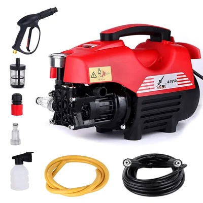 AGNI A1850 220 Bar Electric High Pressure Car Washer for Cars/Bikes, 2100W