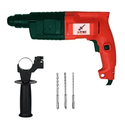 Agni Power 20 mm 600 Watt Rotary Hammer Drill With Drill Bits, 850 RPM (AP015)