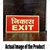 Agni Shield 12x6 Inch Exit Night Glow Signage