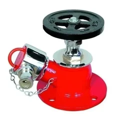 Agni Shield 63 mm Stainless Steel Fire Hydrant Single Way Landing Valve