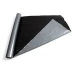 Singhal Silver/Black Agricultural Mulching Sheet, Mulch Film | Suitable for Garden and Nursery 400 Meter Roll-30 Micron