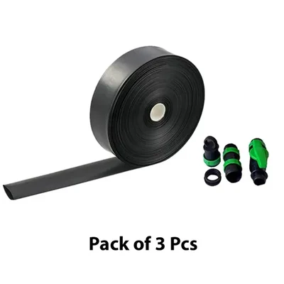 Heavy Duty 32mm Agricultural Rain Pipe 350 micron, 100m Length(Pack-3 Pcs)