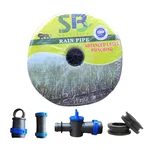 Kamal 350 micron, 40 mm Diameter, 100 meter Long Agricultural Rain Pipe with Free Accessories
