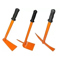 AGT Garden Tool Set - 3 Pcs Big Shovel, Cultivator, Weeder for Home Gardening and Terrace Gardening