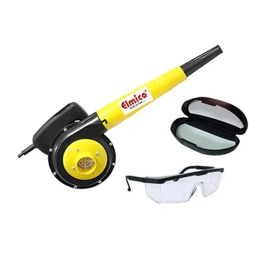 Elmico 450 W Electric Air Blower With Safety Goggle And 6 Month Warranty (Eb-2 + Goggle)