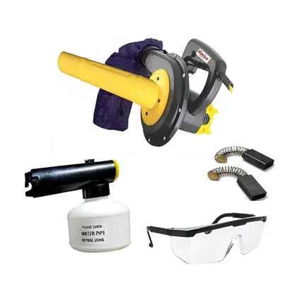 Elmico Vacuum Type Air Blower Cum Mist Sprayer With Carbon Brush, Goggle And 6 Month Warranty (MSB-15+V+G+C)