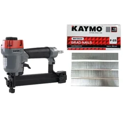 Kaymo 10-32 mm Pneumatic Brad Nailer (ECO-PB18G32) With 5000 Pcs 18 Gauge Brad Nails Combo (BR18G25)