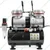 Akari 6 Bar Double Piston Mini Air Compressor with 3.5 Litres Air Tank, For Make-up, Tattoo, Cake Decoration, Art Work