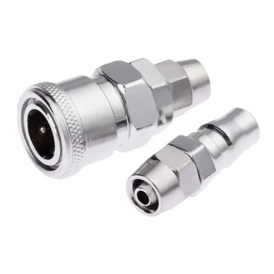 Air Line Hose Compressor Connector Quick Release Coupler for Pneumatic Fittings (SP20 + PP20)