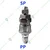 Air Line Hose Compressor Connector Quick Release Coupler for Pneumatic Fittings (SP20 + PP20)