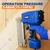 Wadfow 18-64 mm Air Concrete Nailer With 70 Pcs Load Capacity (WBN3564)