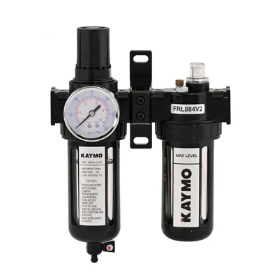 Kaymo 1/2" FR+L Air Control Unit, 5 Micron Filter (FRL884V2)