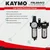 Kaymo 1/2" FR+L Air Control Unit, 5 Micron Filter (FRL884V2)