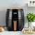 Hotline Plus Digital 5.5 Litre Healthy Oilless Hot Air Fryer, 1500W with Non-Stick Basket