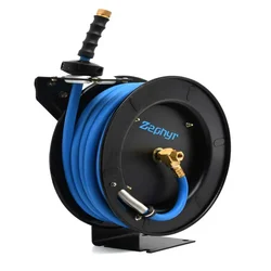Zephyr 10mm Diameter Air Hose Reel, 15 Meter Long (ZAR1015)