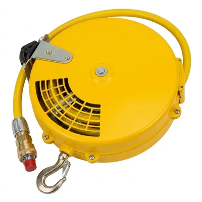 Techno 5m 12x8mm Pipe Size Heavy Duty Pneumatic Retractable Air Hose Reel AHR-04