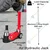 Heavy Duty 80 Ton Capacity Pneumatic Air Hydraulic Jack With 690 mm Maximum Lifting Height