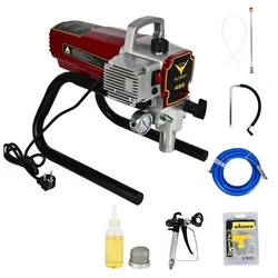Flymax 2000W Airless Paint Spray Machine, 3000 Psi Max. Pressure With Accessories (R-450) 