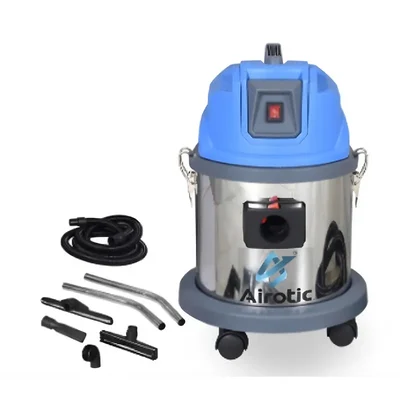 Airotic 20 Liters 1200 W Wet and Dry Vacuum Cleaner, 200 mBar Vacuum Suction