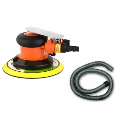 XLNT 5 and 6 Inch Air Palm Orbit Sander With Hose (RKSWOH 5)