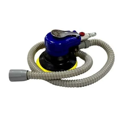 XLNT 5 and 6 Inch Air Palm Orbit Sander With Hose